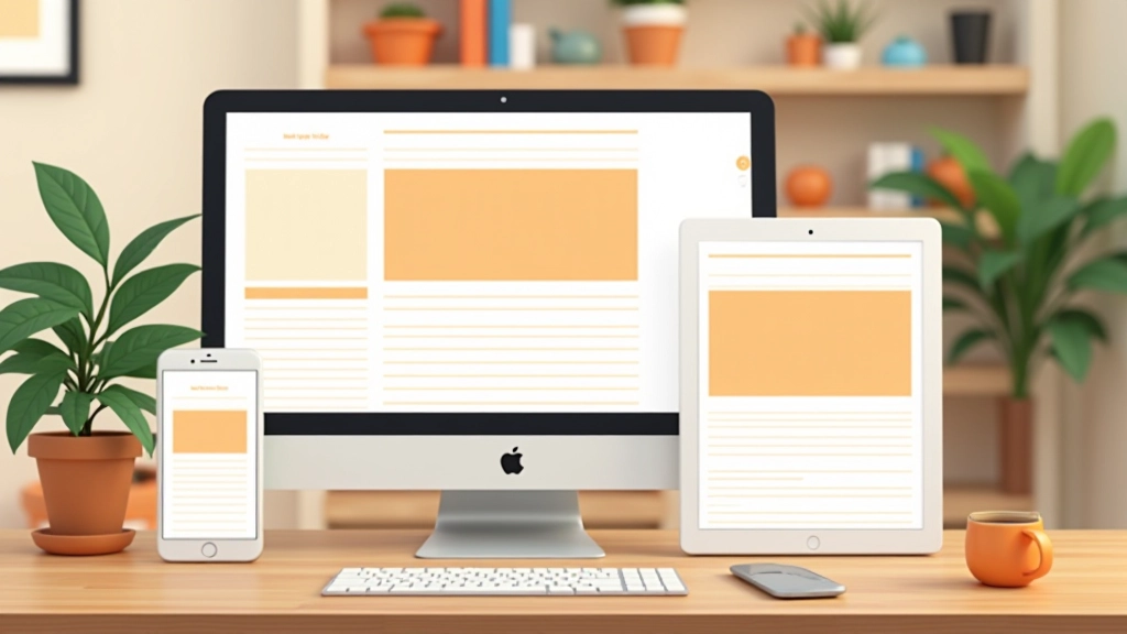 Blog and content platform responsive design
