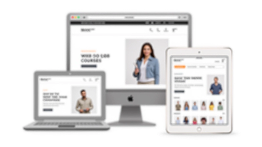 E-commerce portfolio website redesign
